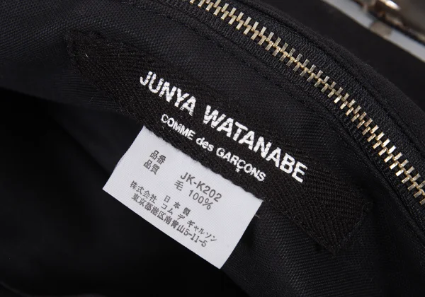 JUNYA WATANABE COMME des GARCONS Tuck Tweed Hand Bag K-165400_012