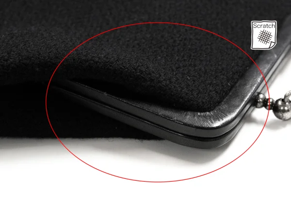 DRIES VAN NOTEN Tweed Clasp Hand Bag K-165403_003