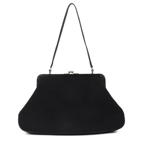 DRIES VAN NOTEN Tweed Clasp Hand Bag K-165403_006