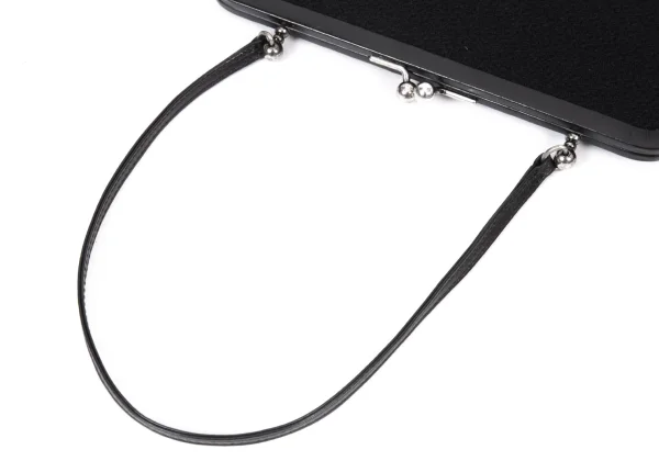 DRIES VAN NOTEN Tweed Clasp Hand Bag K-165403_009