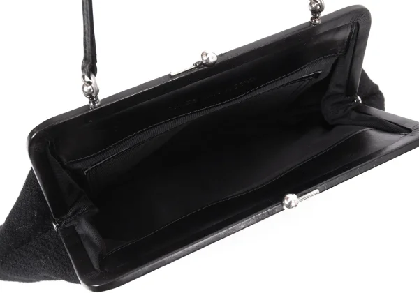 DRIES VAN NOTEN Tweed Clasp Hand Bag K-165403_012