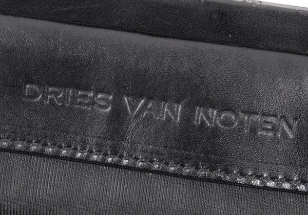 DRIES VAN NOTEN Tweed Clasp Hand Bag K-165403_015