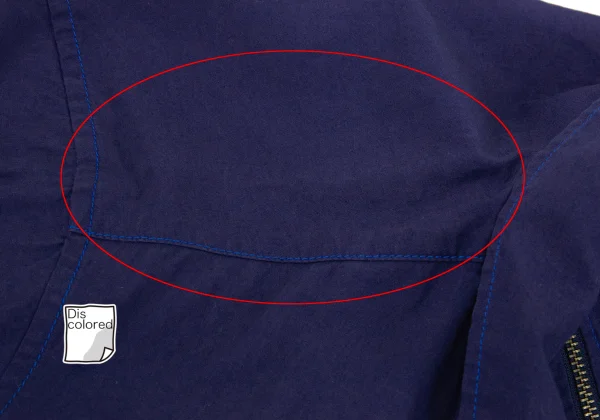 ISSEY MIYAKE MEN Cotton Zip-up Shirt Blouson K-165404_003