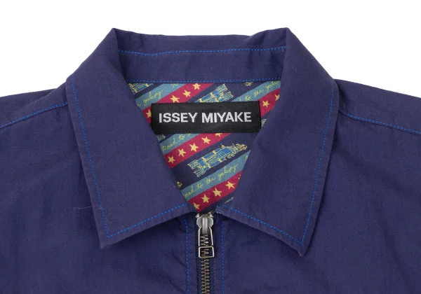 ISSEY MIYAKE MEN Cotton Zip-up Shirt Blouson K-165404_005