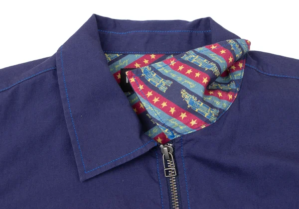 ISSEY MIYAKE MEN Cotton Zip-up Shirt Blouson K-165404_006