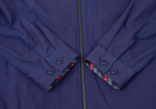 ISSEY MIYAKE MEN Cotton Zip-up Shirt Blouson K-165404_011