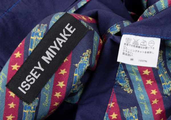 ISSEY MIYAKE MEN Cotton Zip-up Shirt Blouson K-165404_021