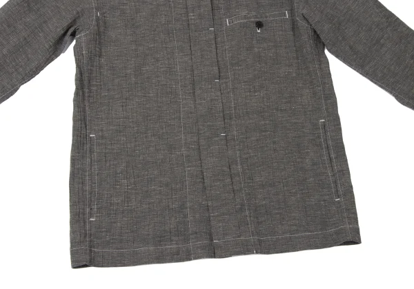 ISSEY MIYAKE MEN WHITE LABEL White Stitch Shirt Jacket K-165405_008