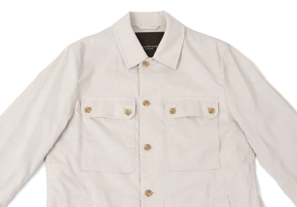 MACINTOSH Linen Blend Safari Jacket K-165409_002