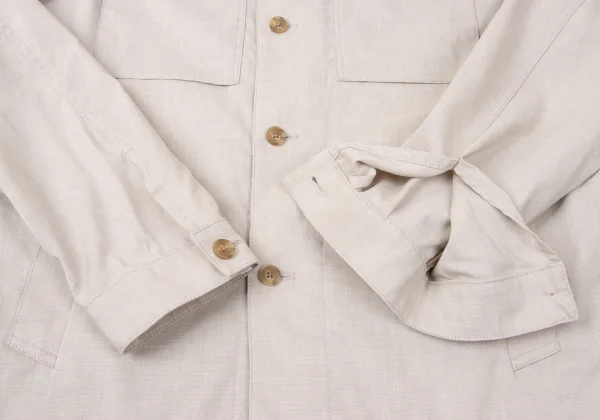 MACINTOSH Linen Blend Safari Jacket K-165409_007