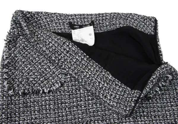JUNYA WATANABE COMME des GARCONS Fulling Tweed Trapezoid Skirt K-165412_005