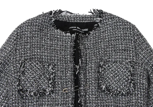 JUNYA WATANABE COMME des GARCONS Fulling Tweed Jacket & Skirt K-165413_004