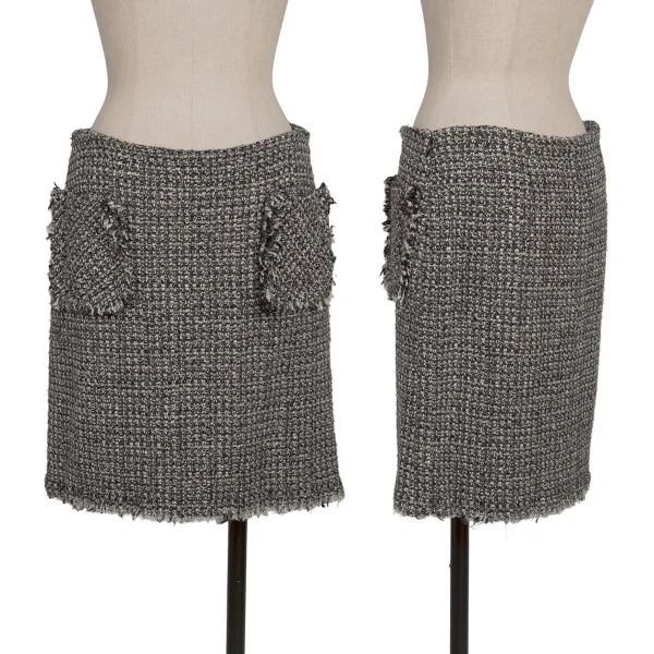 JUNYA WATANABE COMME des GARCONS Fulling Tweed Jacket & Skirt K-165413_013