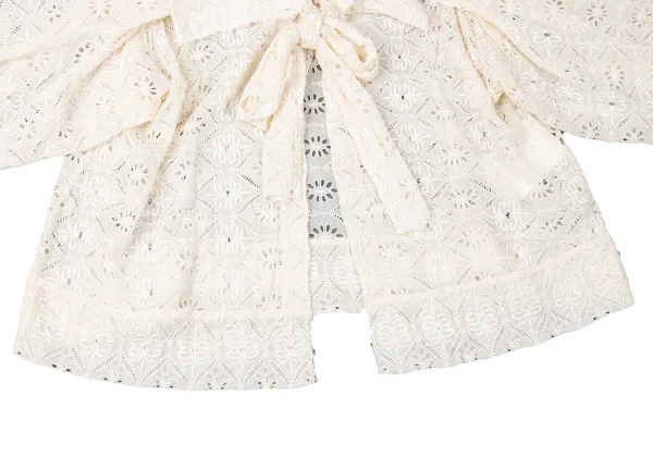 JUNYA WATANABE COMME des GARCONS Ribbon Front Lace Cardigan K-165414_008