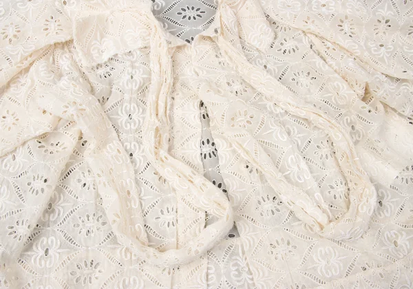 JUNYA WATANABE COMME des GARCONS Ribbon Front Lace Cardigan K-165414_009