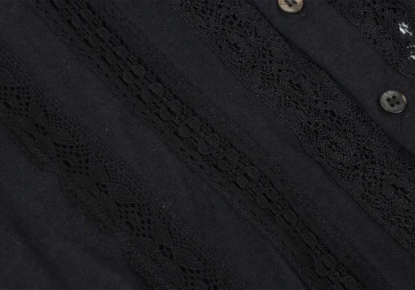 JUNYA WATANABE COMME des GARCONS Lace Switching Diagonal Knit Dress K-165415_006