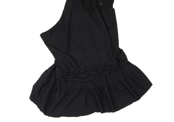 JUNYA WATANABE COMME des GARCONS Lace Switching Diagonal Knit Dress K-165415_010