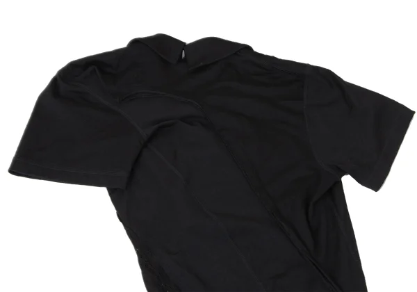 JUNYA WATANABE COMME des GARCONS Lace Switching Diagonal Knit Dress K-165415_014