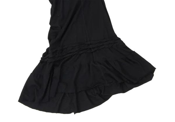 JUNYA WATANABE COMME des GARCONS Lace Switching Diagonal Knit Dress K-165415_015