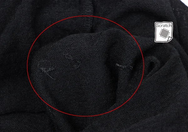 JUNYA WATANABE COMME des GARCONS Wool Layered Drape Neck Knit Top K-165417_006