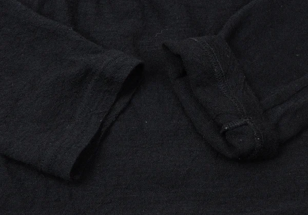 JUNYA WATANABE COMME des GARCONS Wool Layered Drape Neck Knit Top K-165417_010