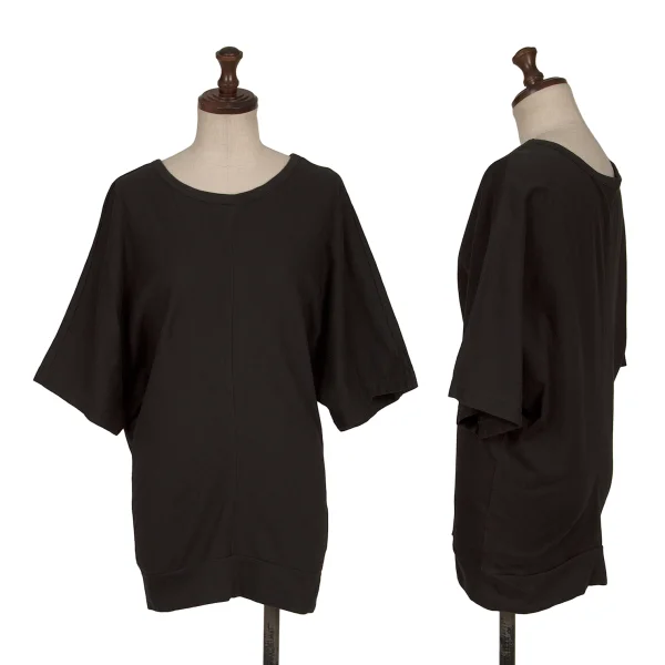ジュンヤワタナベ コムデギャルソンJUNYA WATANABE COMME des GARCONS センター切替ドルマンスリーブTシャツ 黒M位
