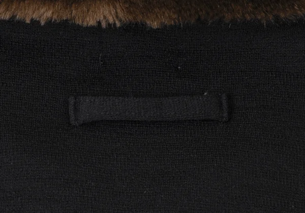 Jean Paul GAULTIER HOMME Detachable Fur Collar Knit Blouson K-165421_013