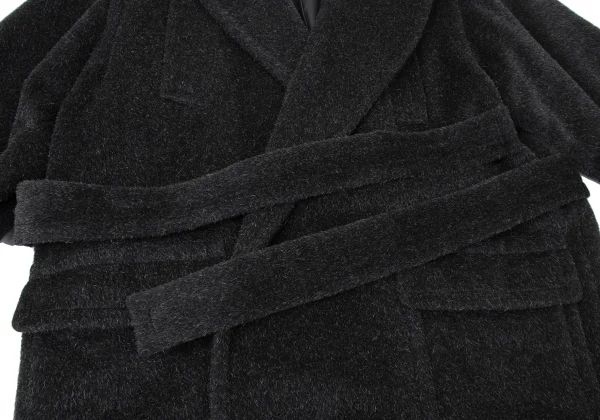 Jean Paul GAULTIER FEMME Double Shaggy Long Coat K-165423_006