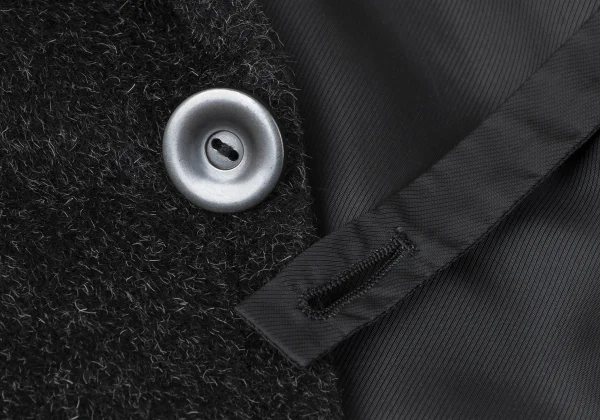 Jean Paul GAULTIER FEMME Double Shaggy Long Coat K-165423_012