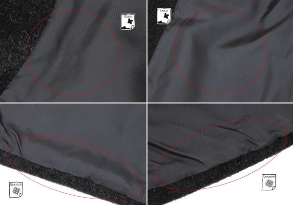 Jean Paul GAULTIER FEMME Double Shaggy Long Coat K-165423_014