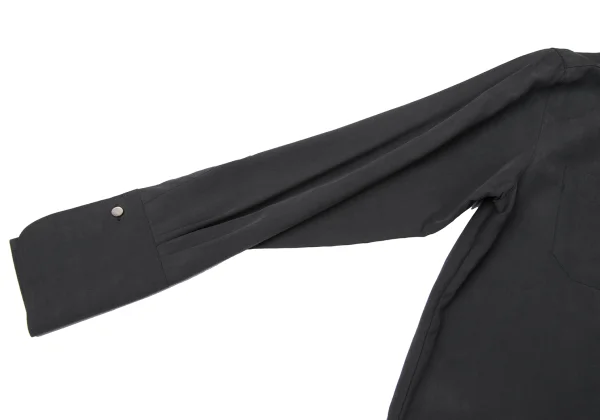 Jean Paul GAULTIER FEMME Logo Patch Belt Neck Design Long Shirt K-165425_009