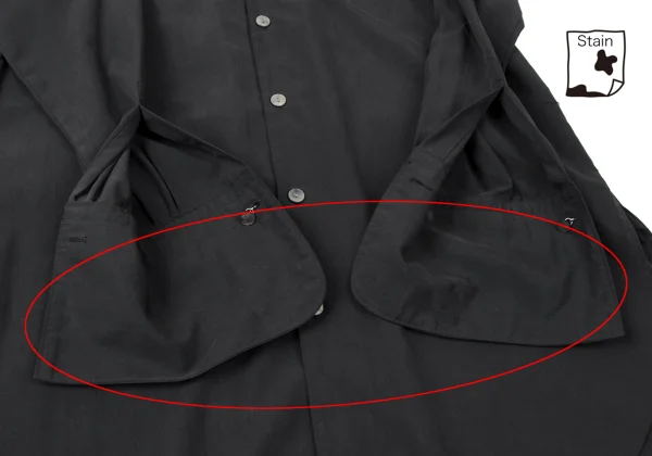 Jean Paul GAULTIER FEMME Logo Patch Belt Neck Design Long Shirt K-165425_011