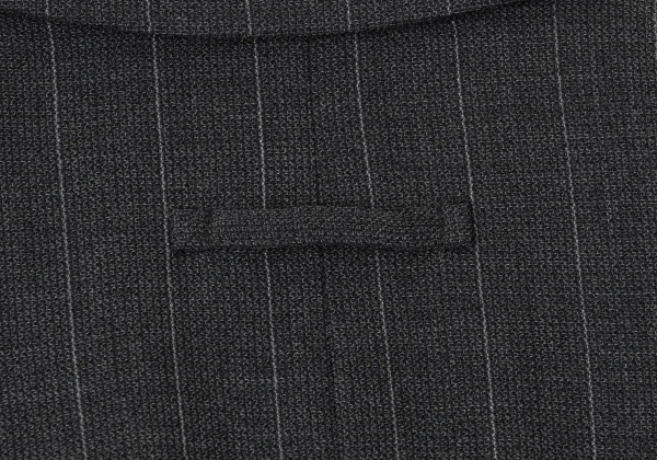 Jean Paul GAULTIER CLASSIQUE Back Button Design Stripe Jacket K-165429_014