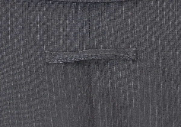 Jean Paul GAULTIER CLASSIQUE Wool Pinstripe Snap Button Jacket K-165432_014