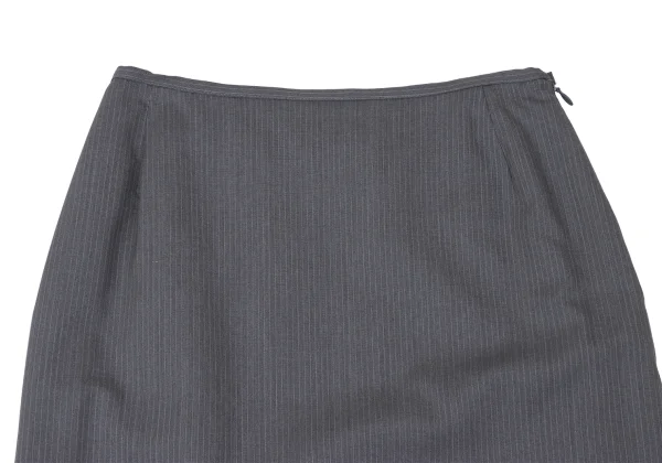 Jean Paul GAULTIER CLASSIQUE Wool Pinstripe Skirt K-165433_003