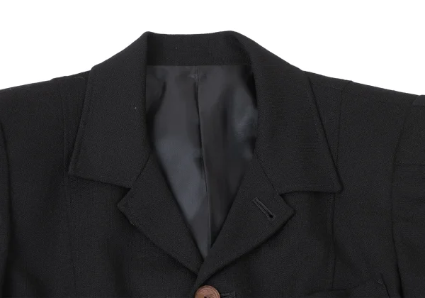 Jean Paul GAULTIER CLASSIQUE Wool Power Shoulder Jacket K-165435_004