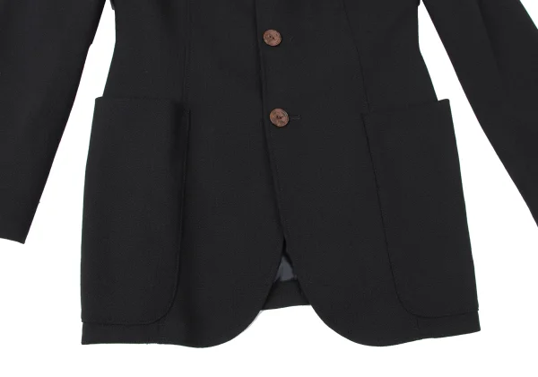 Jean Paul GAULTIER CLASSIQUE Wool Power Shoulder Jacket K-165435_010