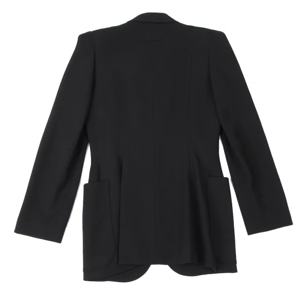 Jean Paul GAULTIER CLASSIQUE Wool Power Shoulder Jacket K-165435_013