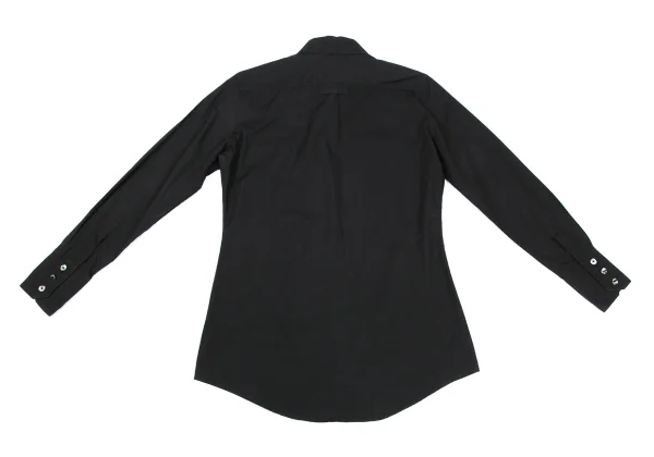 Jean Paul GAULTIER CLASSIQUE Cross Chain Embellished Collar Long Sleeve Shirt K-165436_016