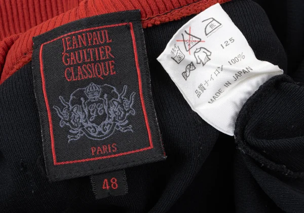 Jean Paul GAULTIER CLASSIQUE Ribbed Turtleneck Jacket Look Pullover Top K-165437_014