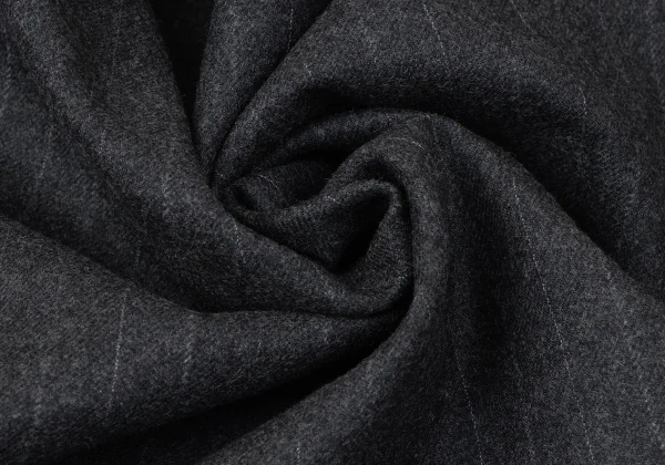 Jean Paul GAULTIER CLASSIQUE Brushed Wool Striped Skirt K-165438_009