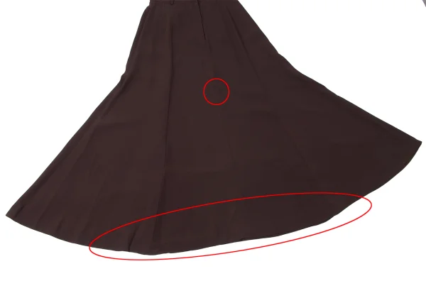 Jean Paul GAULTIER CLASSIQUE Rayon Blend Flare Skirt K-165440_007