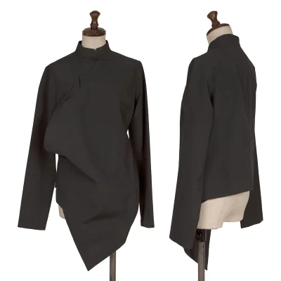 MASAKI MATSUSHIMA Chinese Button Deformation Shirt