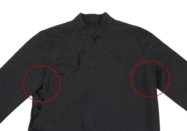 MASAKI MATSUSHIMA Chinese Button Deformation Shirt K-165441_003