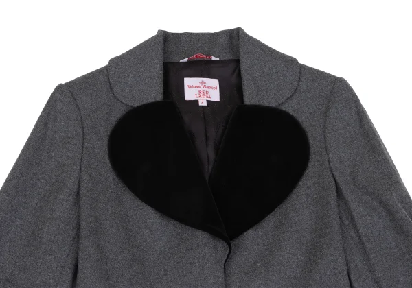 Vivienne Westwood Red Label Velour Collar Wool Love Jacket  K-165450_003