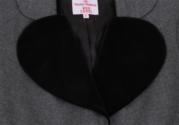 Vivienne Westwood Red Label Velour Collar Wool Love Jacket  K-165450_005