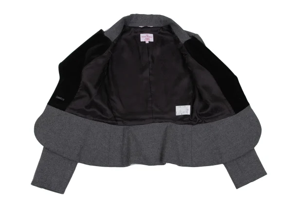 Vivienne Westwood Red Label Velour Collar Wool Love Jacket  K-165450_011