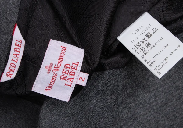 Vivienne Westwood Red Label Velour Collar Wool Love Jacket  K-165450_014