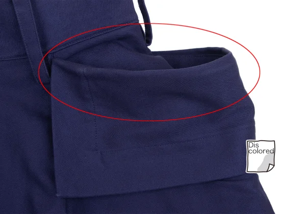 LIMI feu Cotton Big Flap Pocket Dropped Crotch Pants K-165456_003