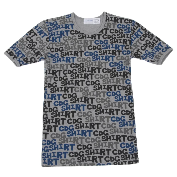 COMME des GARCONS SHIRT Logo Printed T Shirt Grey S K-165457_001